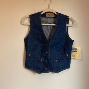 Levi Strauss & Co Jean Vest Size Small